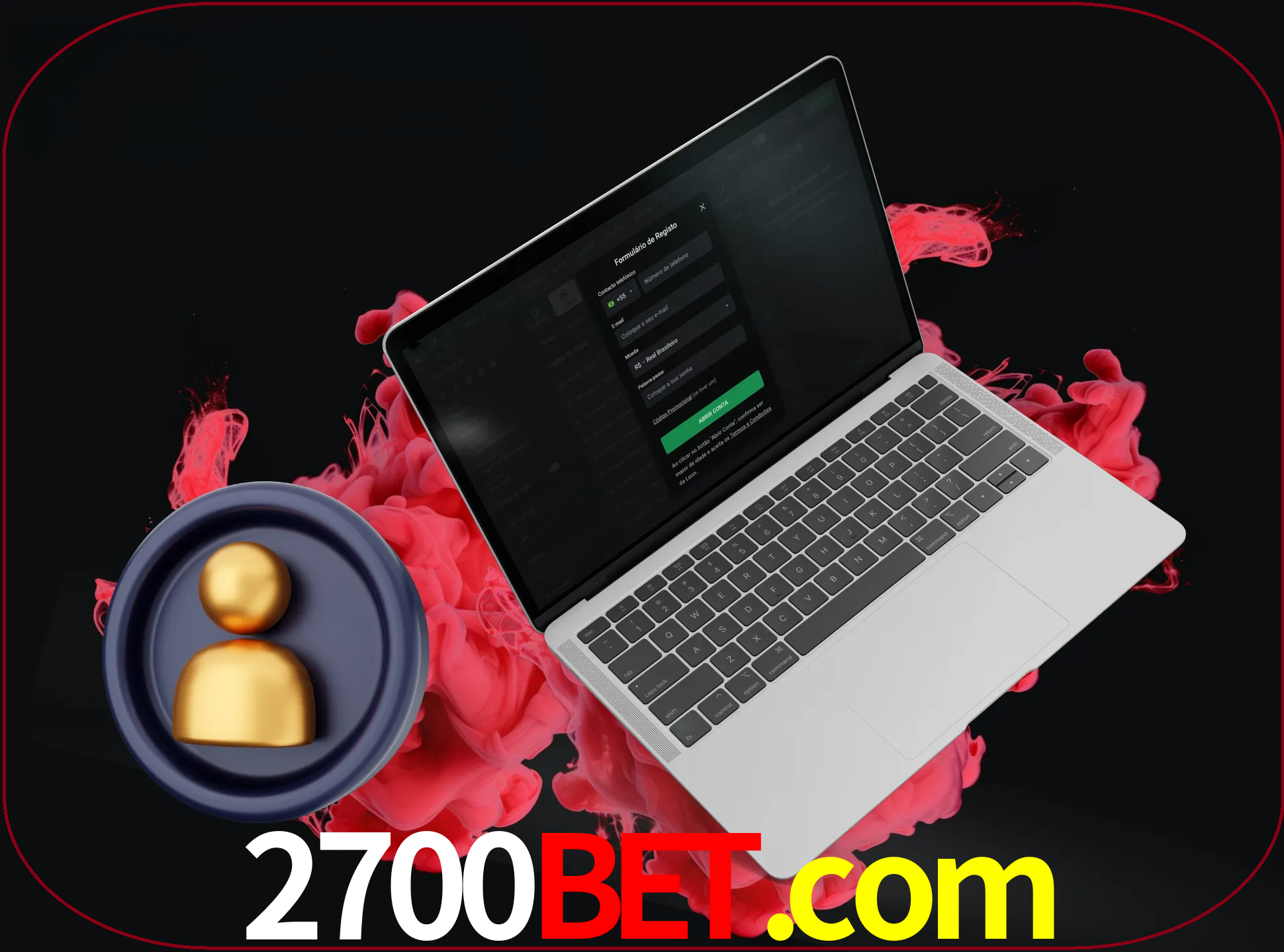 No cabeçalho do site 2700bet, clique no botão que o levará a um formulário especial onde terá de introduzir as suas informações actuais.