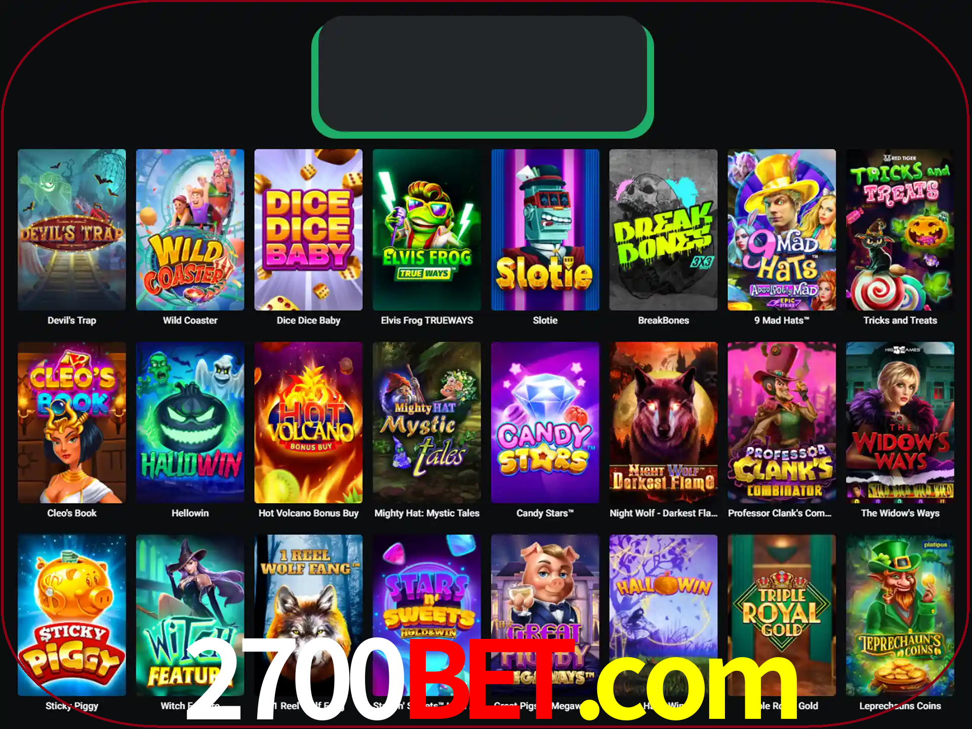 Procure por seus amados jogos de slot.