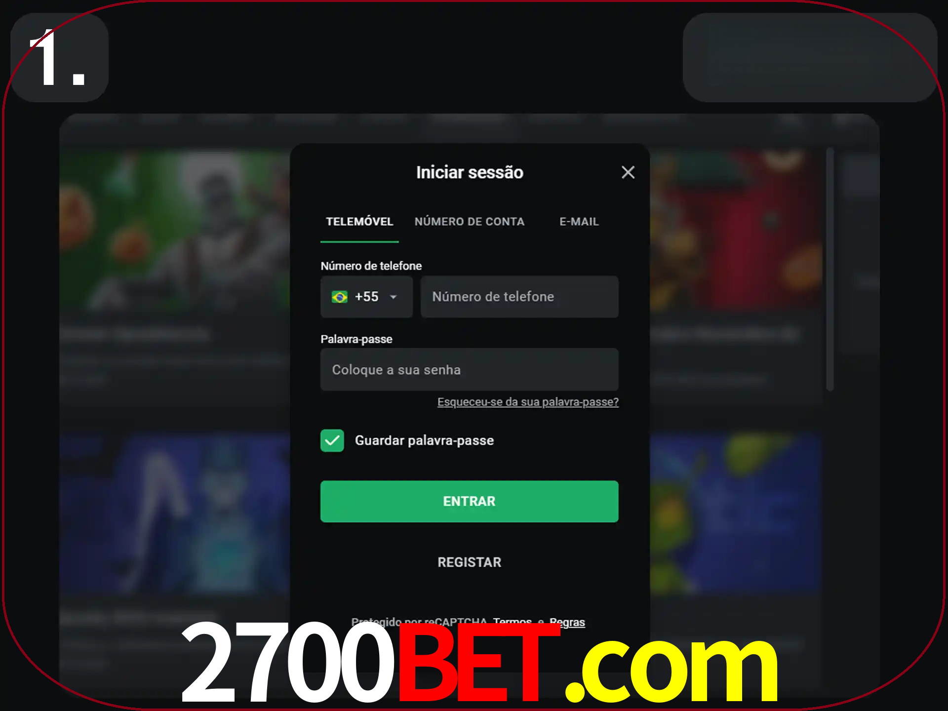 Acesse o site.